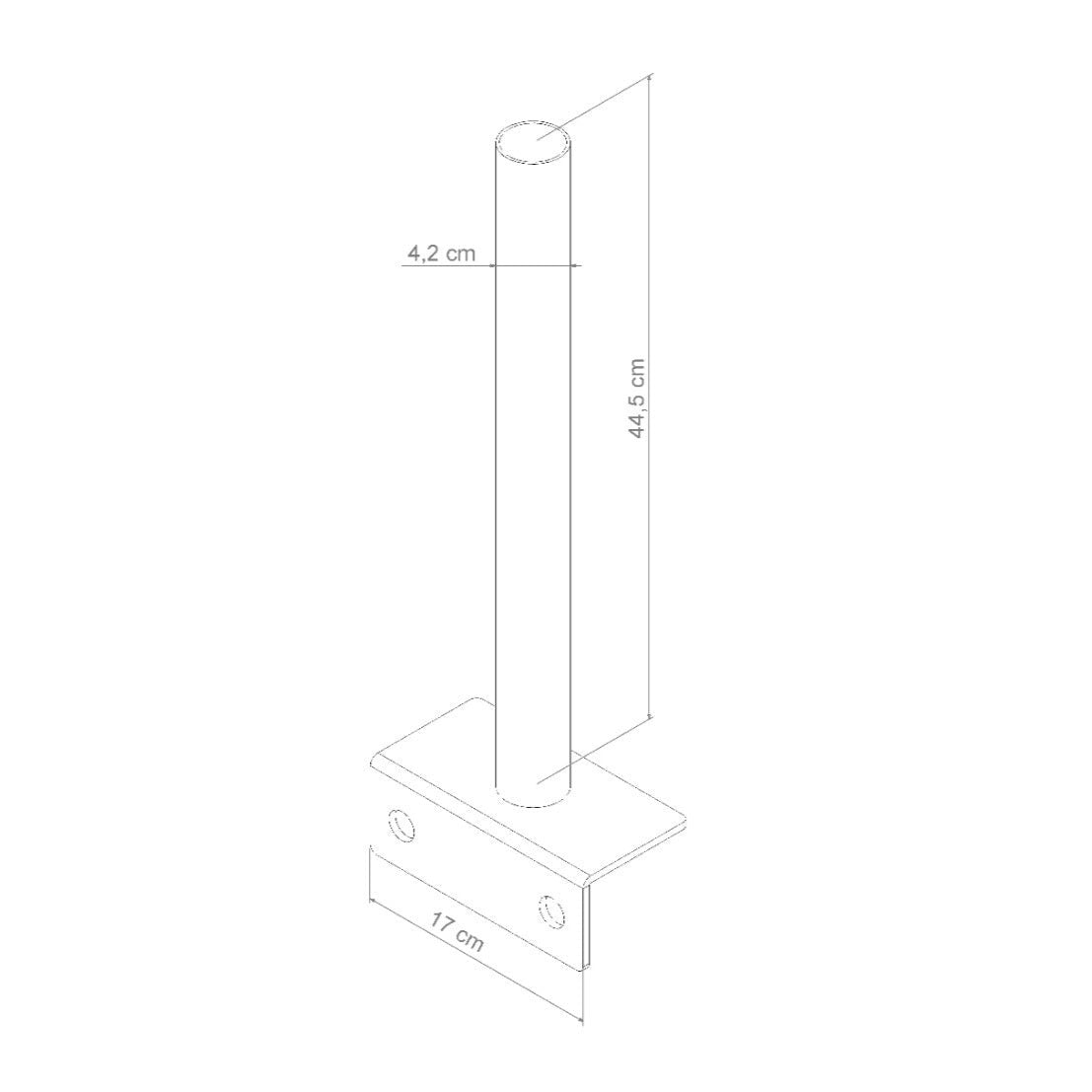 Rack Plate Holder - Vertical